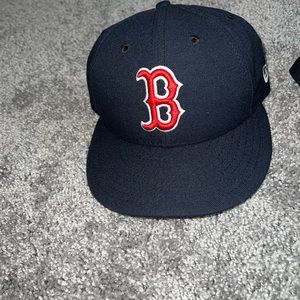 Bost blue baseball cap